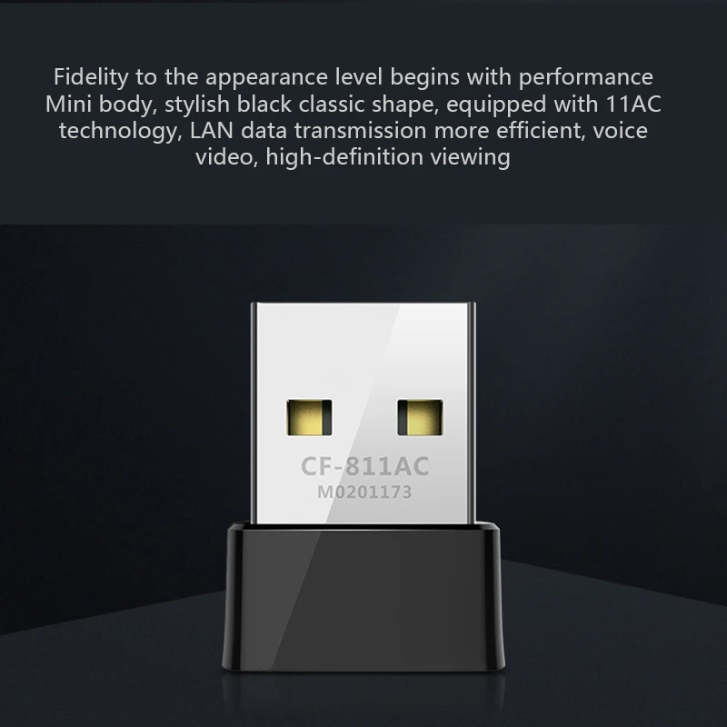 2 4 Мб/с USB беспроводной 5 8G и 8/10G Wifi адаптер высокоскоростная сетевая карта два
