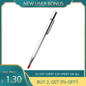 Вольфрамовый стальной наконечник разметка гравировальная ручка разметка инструменты для керамики стекла кремния кварца корпуса металлический инструмент