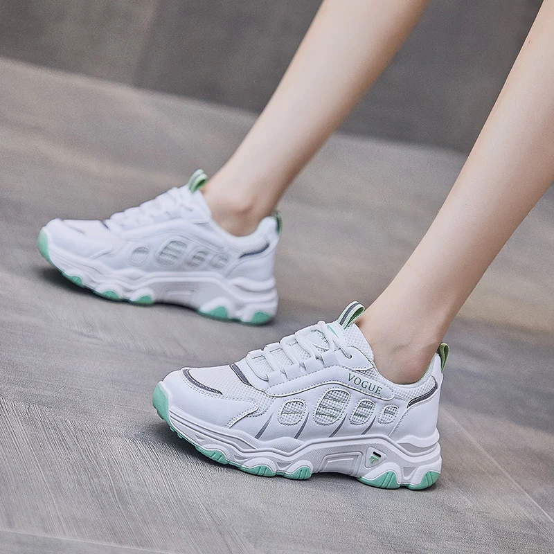 

2021 autumn new breathable daddy shoes ins fashion student sports shoes women's casual shoes Korean version