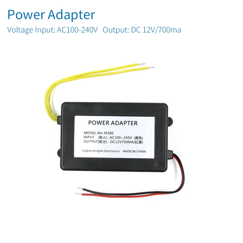 UNISIAN DC Мощность адаптер AC100 240 Вход для Выход DC12V 8 Вт модуль питания 700MA