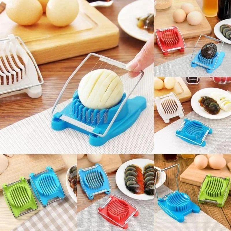 Яйцерезка кухонное приспособление для нарезки яиц инструмент провода из