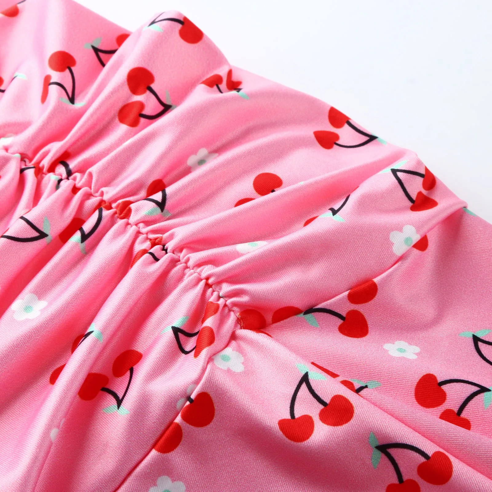 

Sexy Floral Women High Waist Skirts 90s Mini Vintage Y2k Summer Beachwear Preppy Style Aesthetic Ruched Pleated Skirts Female