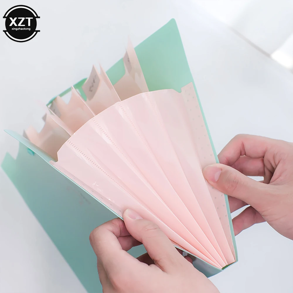 10 цветов водонепроницаемый A4 бумага/файл/документ/счет расширение мешок Папка