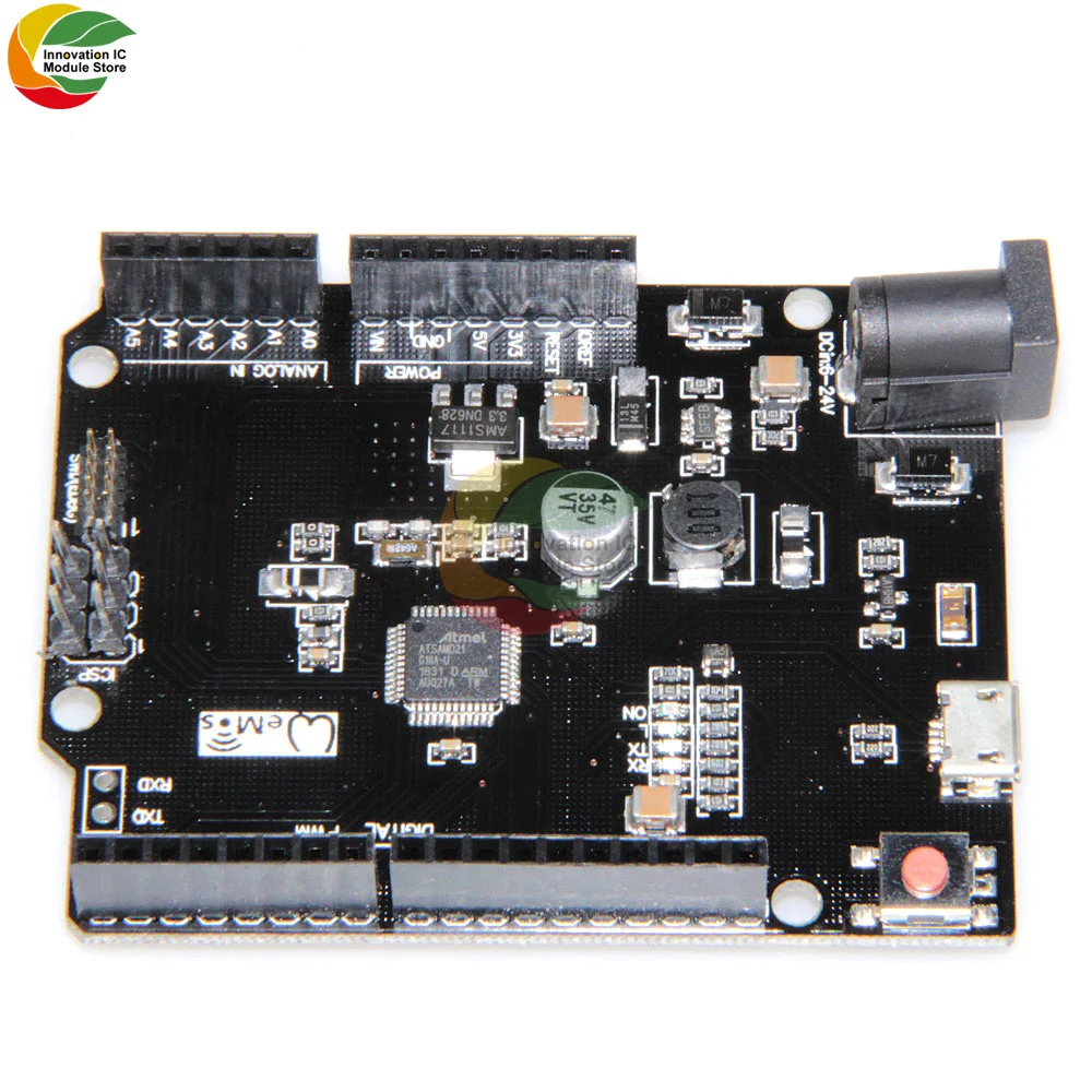 Модуль WeMos D1 USB SAMD21 32 битный модуль ARM Cortex M0 Core Для Arduino Zero MCU макетная плата - купить