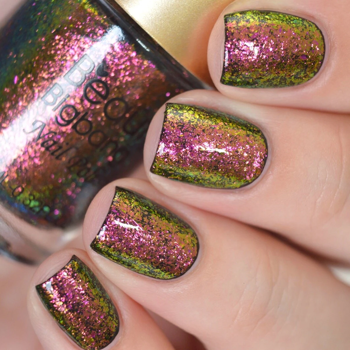 9ml Chameleon Nail Polish Galaxy Glitter Sunset Glow Sequins Holographic Holo Lacquer Varnish TLS Tls | Красота и здоровье