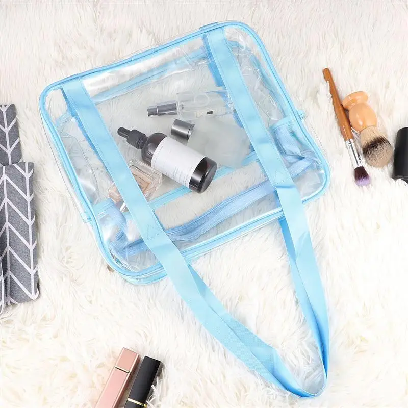 

1PC Transparent PVC Cosmetic Bag Makeup Container Organizer Travel Storage Bag Washing Bag Toiletry Pouch