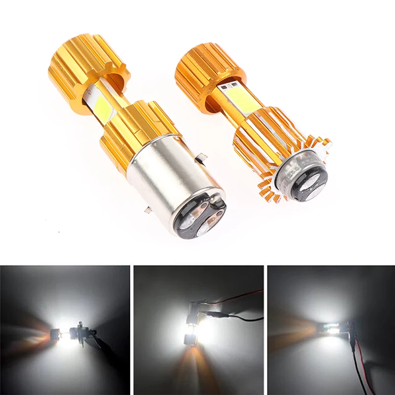 

Лампа для мотоцикла H4, 6000 лм, K, Ближний/Дальний свет, 1 шт.