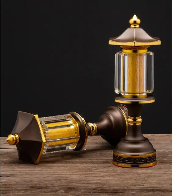 Escultura de luz de Buda Cai Shen, herramienta de adoraci&oacute;n budista de alto grado, suministro de Budismo de 2P, tienda en casa, D527, un par-4