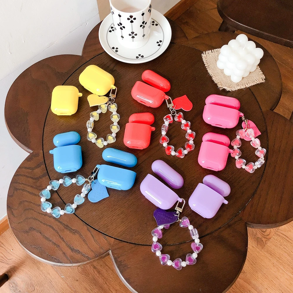

Fashion INS Love Bracelet Case For Apple Airpods 1 2 Soft Silicone Wireless Bluetooth Earphone Protection Cover For Airpod Pro 3