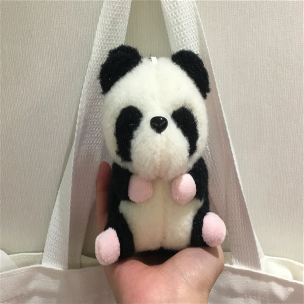 Милая Мягкая панда 11 см аксессуары кукла в подарок декоративная плюшевая