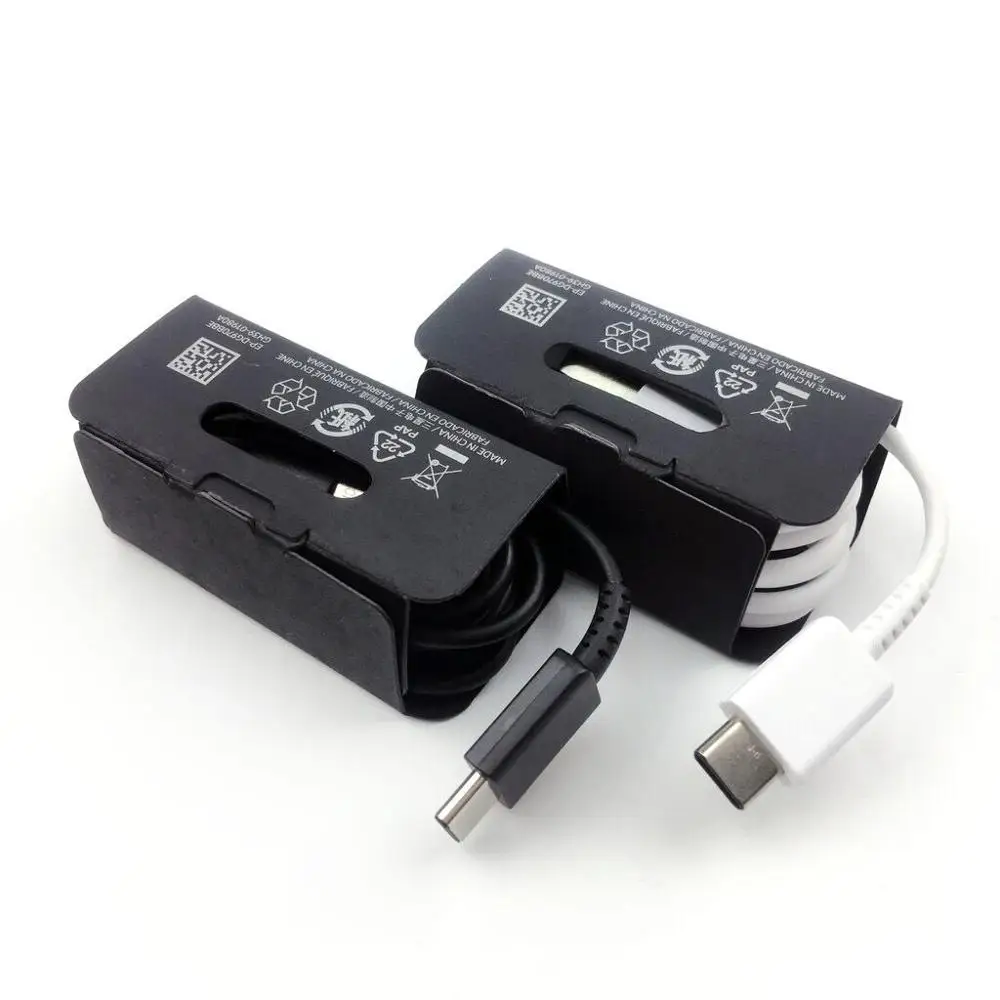 100 шт. новый кабель 100% оригинальный S10 USB Type C 1 м для быстрой зарядки и