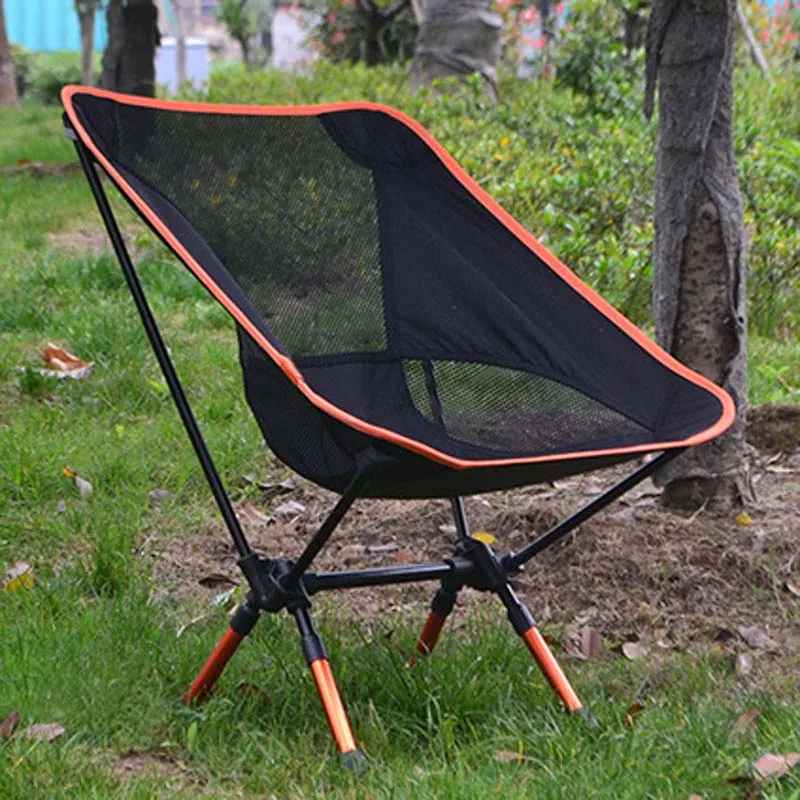 Портативный Легкий стул Moon Chair легкий складной для рыбалки кемпинга барбекю с
