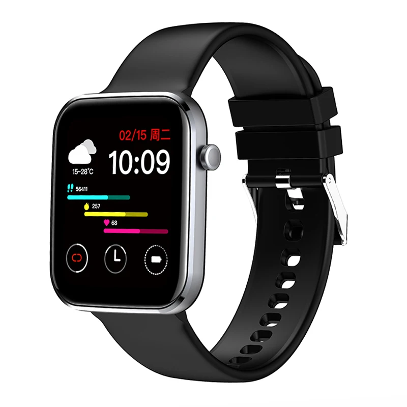 

NEW 2021 1.69 Inch Smartwatch Men Full Touch Multi-Sport Mode With Smart Watch Women Heart Rate Monitor For iOS Android