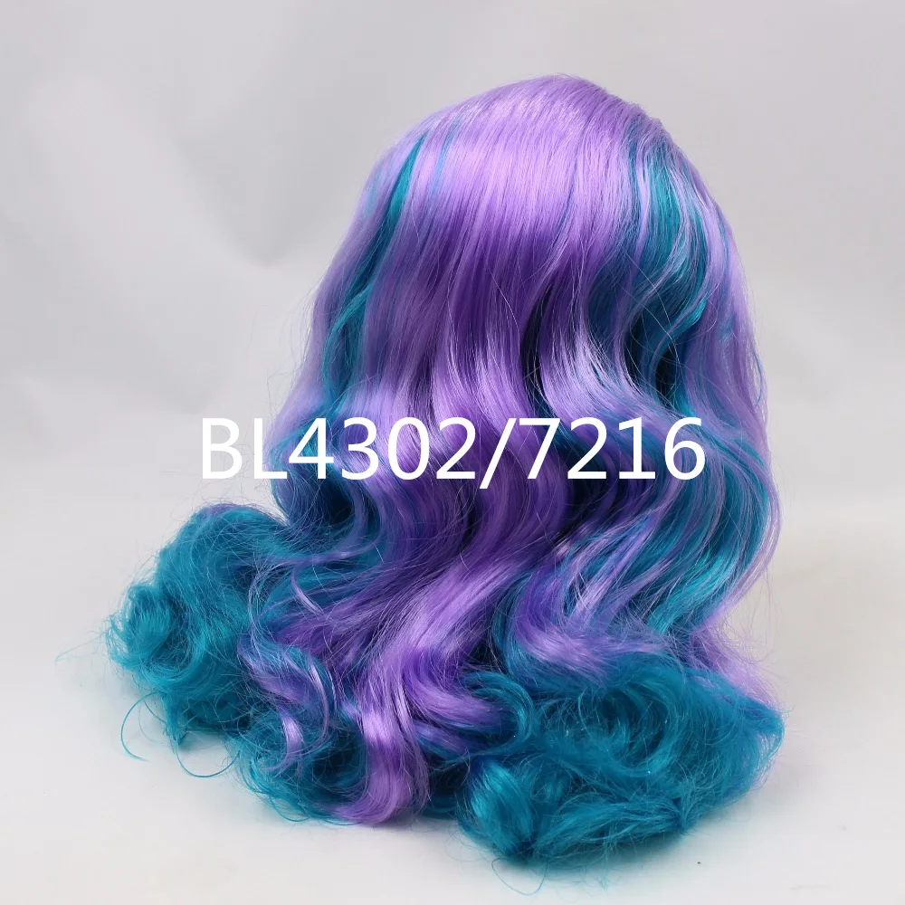 DBS blyth doll icy wig only rbl scalp and dome Layered hair 2 colors for DIY custom | Игрушки и хобби