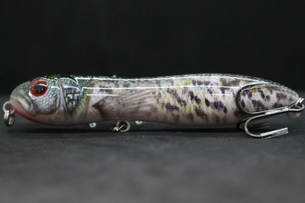 HW769X403 WLure, 9,8 см, 16,5 г, длинная приманка-Поппер Для ходячих собак, 2#4 тройные Крючки, Реалистичная покраска, приманка для рыбалки, HW769 - Цвет: HW769X403