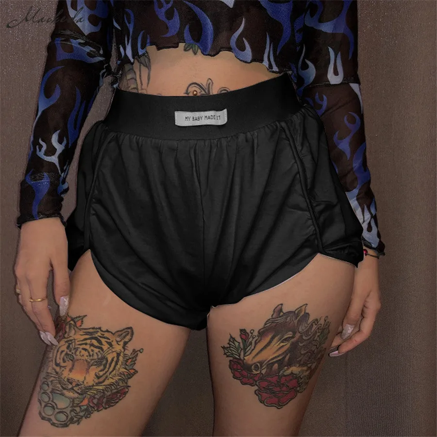 Модные белые шорты Macheda женские свободные летние повседневная спортивная одежда