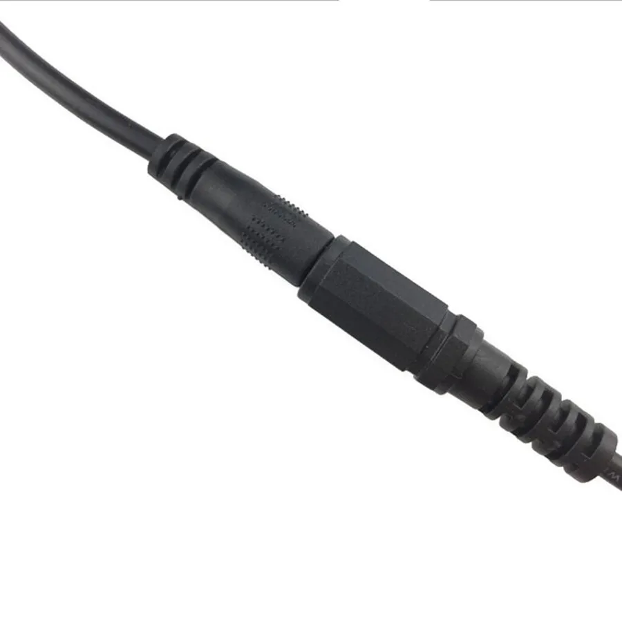 Женский к мужскому 12 В DC кабель питания удлинитель адаптер штепсельная вилка 5 мм