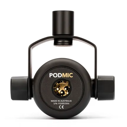 Конденсаторный микрофон RODE PodMic для ПК с регулируемым настольным микрофоном и