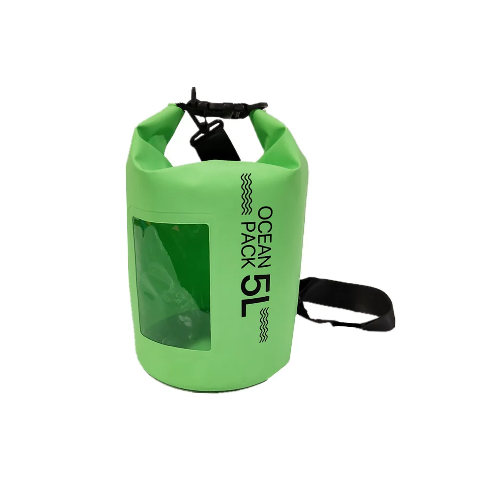 Waterproof  Water Bag Bolsa Impermeable PVC Bucket Shoulder Rafting Wholesale Swimming Drying Camping Equipments  5/10/15/20/30L