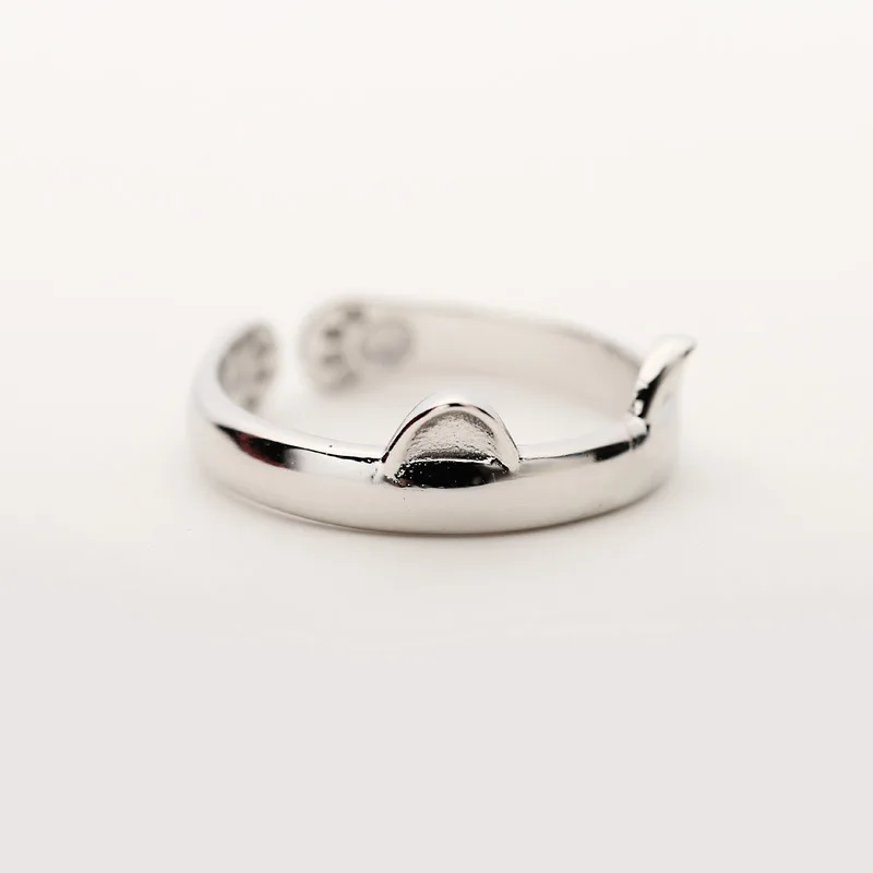 Kindey винтажные серебряные рандомные Регулируемые кольца ручной работы для мужчин