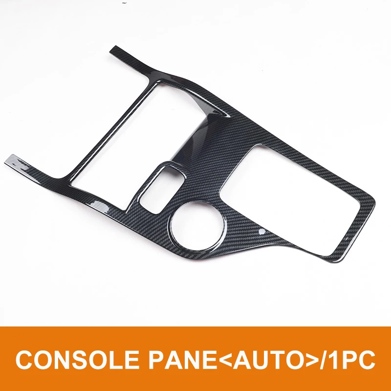 CONSOLE PANEL Украшение интерьера автомобильные аксессуары АБС пластик углеродное волокно украшение интерьера для ford everest - Цвет: CONSOLE PANEL