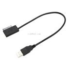 Переходник USB 2,0 Mini Sata II 7 + 6 13Pin, кабель-конвертер для ноутбука, CDDVD ROM, D2TE