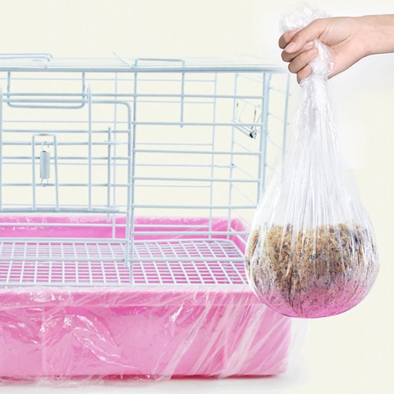 10 шт./компл. подкладки для клетки кролика одноразовые большие пластиковые