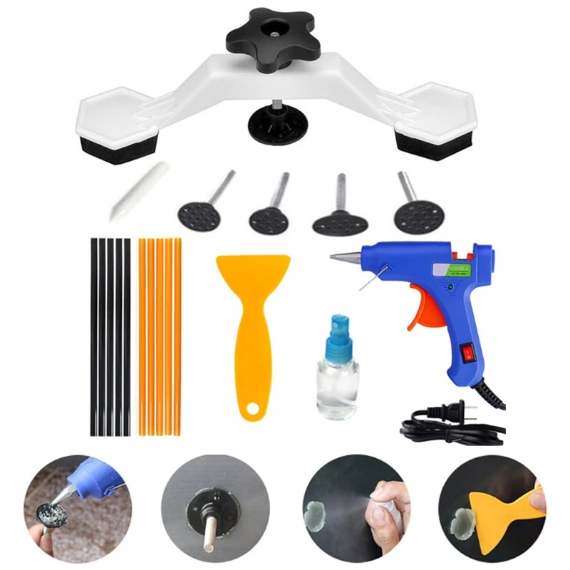 

Car Dent Repair Tool Depression Repair Device Set Does Not Hurt the Paint Sheet Metal Repair Puller Sucker Bridge