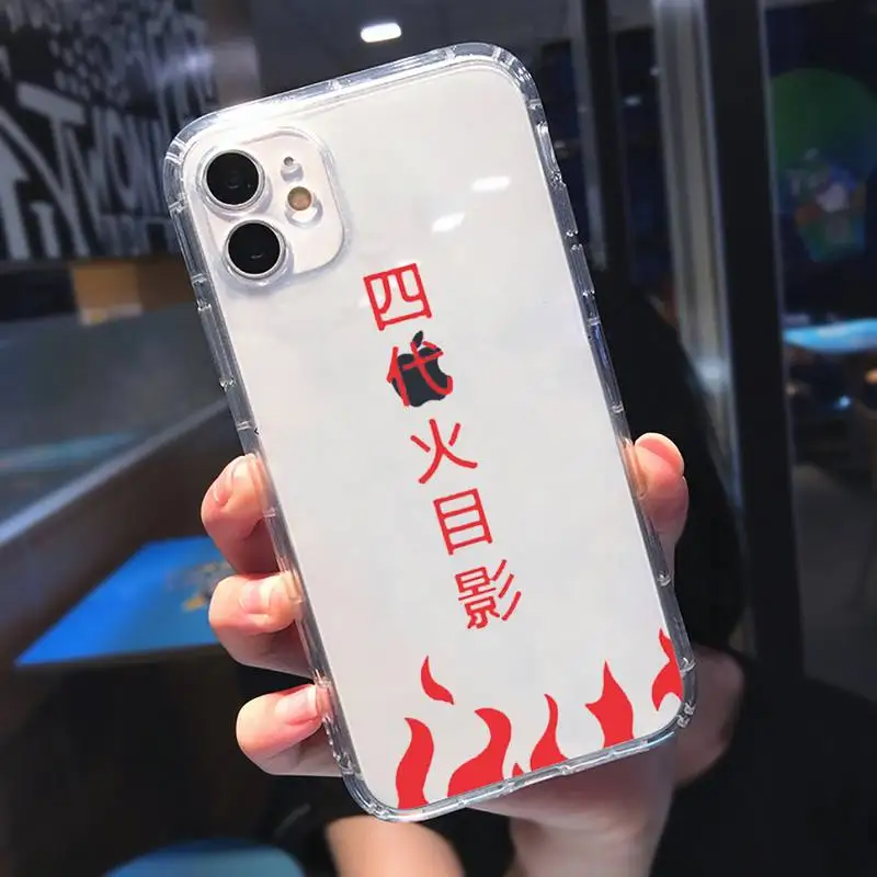 

Akatsuki naruto Japan anime Phone Case Transparent soft For iphone 5 5s 5c se 6 6s 7 8 11 12 plus mini x xs xr pro max