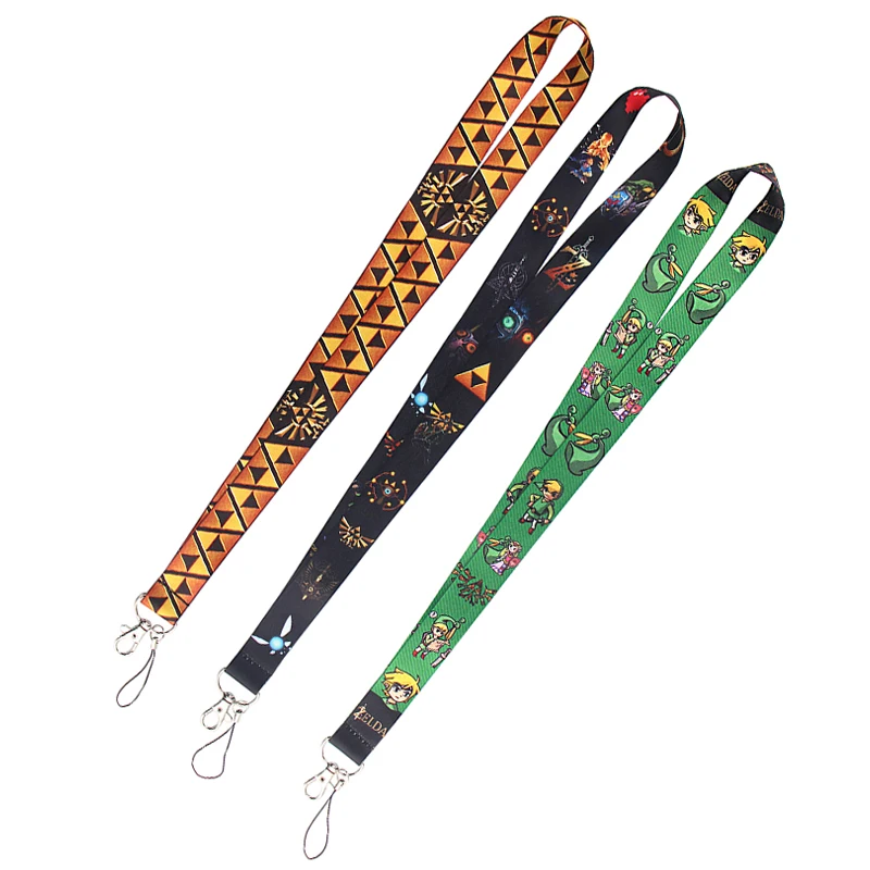 

C891 Game Key lanyard Car KeyChain ID Card Pass Gym Mobile Phone Badge Kids Key Ring Holder Jewelry