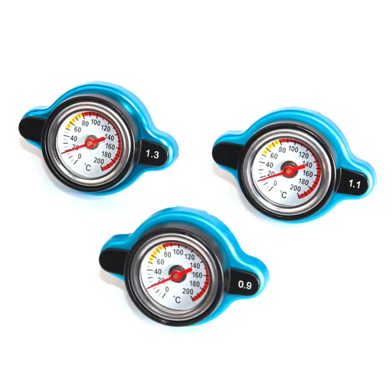 Car Motorcycle Styling D1 Spec Thermo Radiator Cap Tank Cover Water Temperature Gauge with Utility Safe 0.9 Bar/ 1.1 Bar/1.3 Bar images - 6