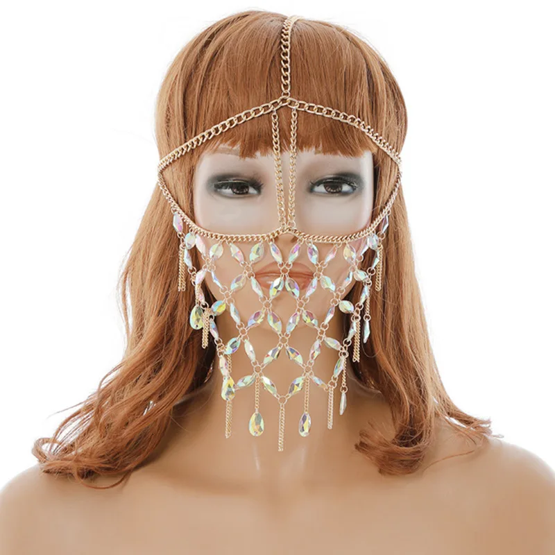 Женская маска суперзвезды WKOUD EAM бижутерия в богемном стиле аксессуары для