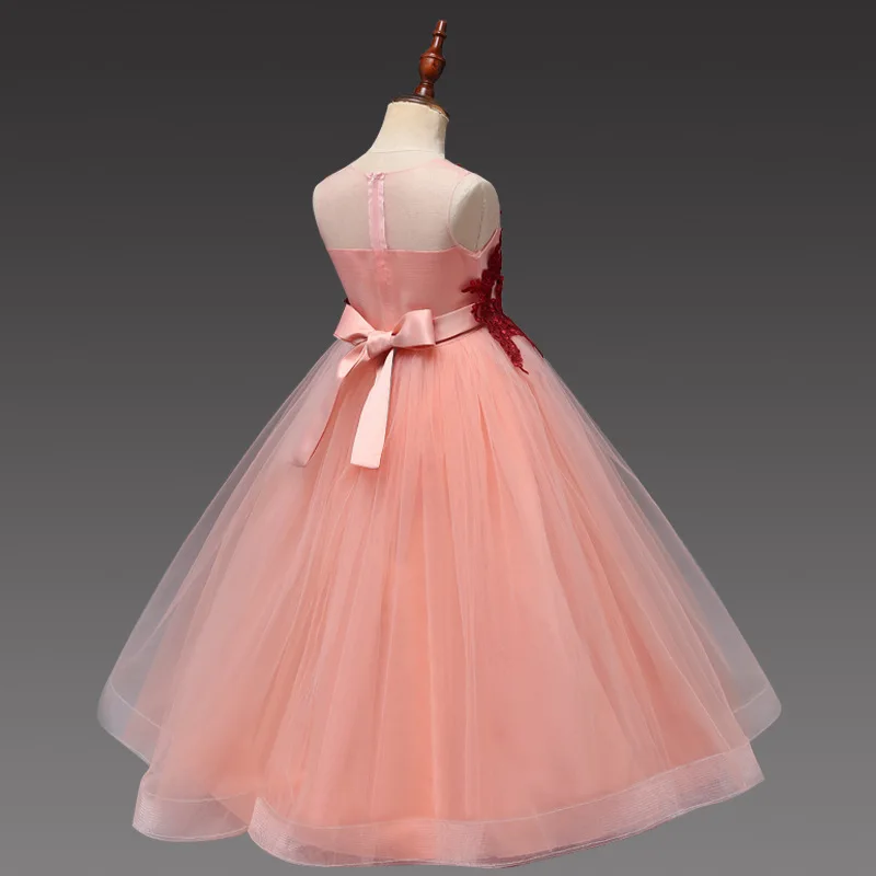 Платье принцессы для девочек кружевное платье вечерние платья дня рождения