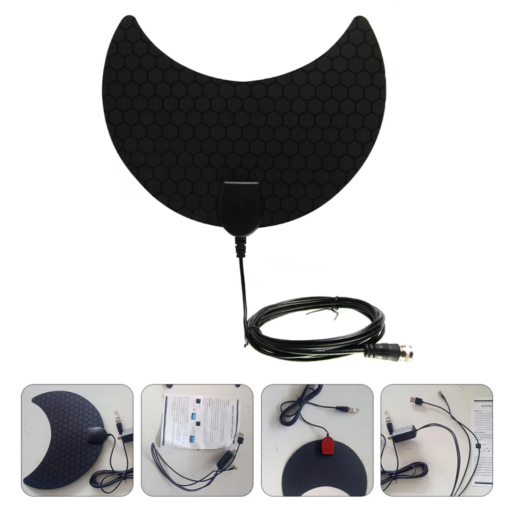 

TV Aerial 4K Indoor TV Aerial Amplified TV Antenna for Free Local Channel