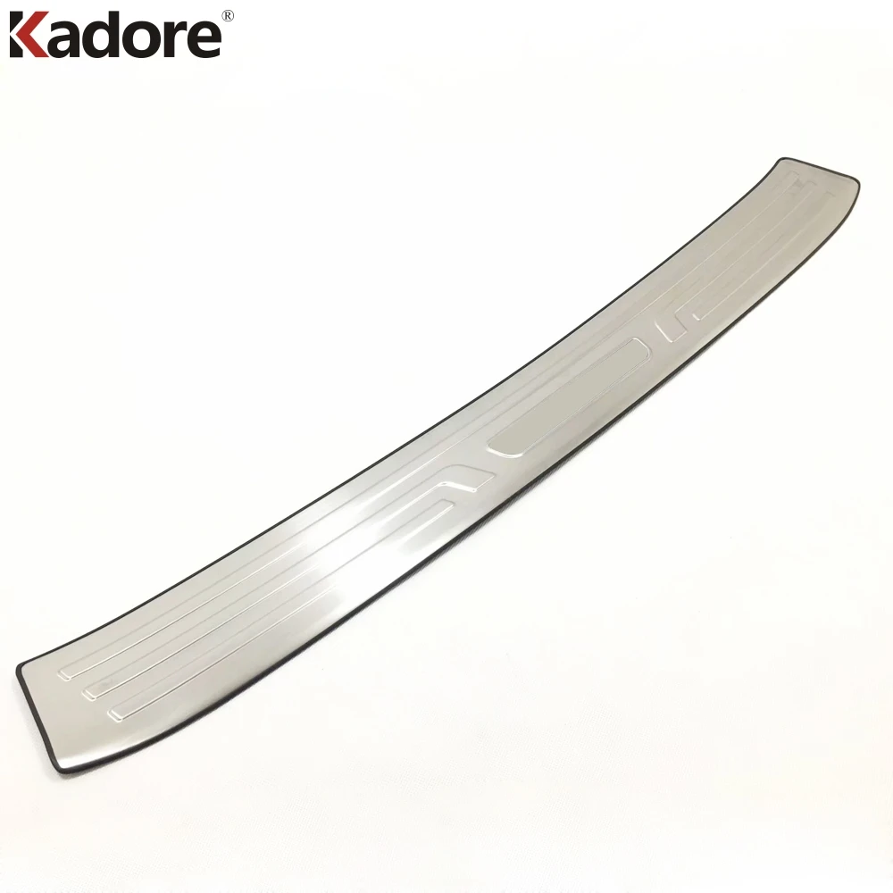 

Car Styling For Ford Focus 2019 2020 Stainless Steel Rear Outer Bumper Protector Trim Door Sill Scuff Cover Plate Accessories