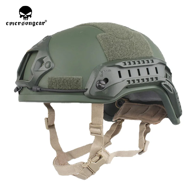 EM8979COD Emersongear Emerson Тактический ACH MICH 2001 шлем для охоты средняя защищенность ABS TC 2001 шлем Advanced w NVG Shroud& Side Rail - Цвет: EM8979COD