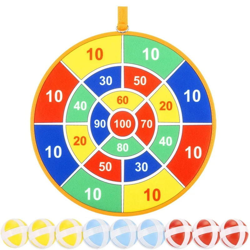 

Dart Toys for Kids Double Sided Safe Dart Board Best Outdoor Indoor Sports Family Party Toys Game Gifts for Boys Girls