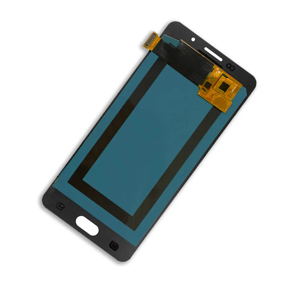 5 2 amoled for samsung galaxy a5 2016 a510 lcd display touch screen digitizer assembly replacement no frame mobile phone parts free global shipping