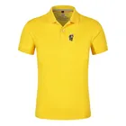 Новинка 2021, летняя мужская рубашка-поло, рубашка с логотипом GTR, модная новая трендовая Повседневная универсальная мужская футболка