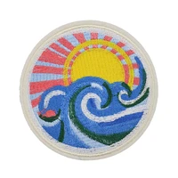 custom embroidered iron on patch decorative diy can be customized with your logo factory direct