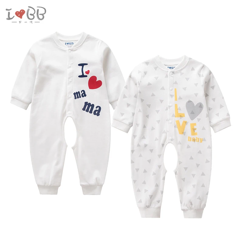 Детский комбинезон из 2 предметов с длинными рукавами для новорожденных одежда
