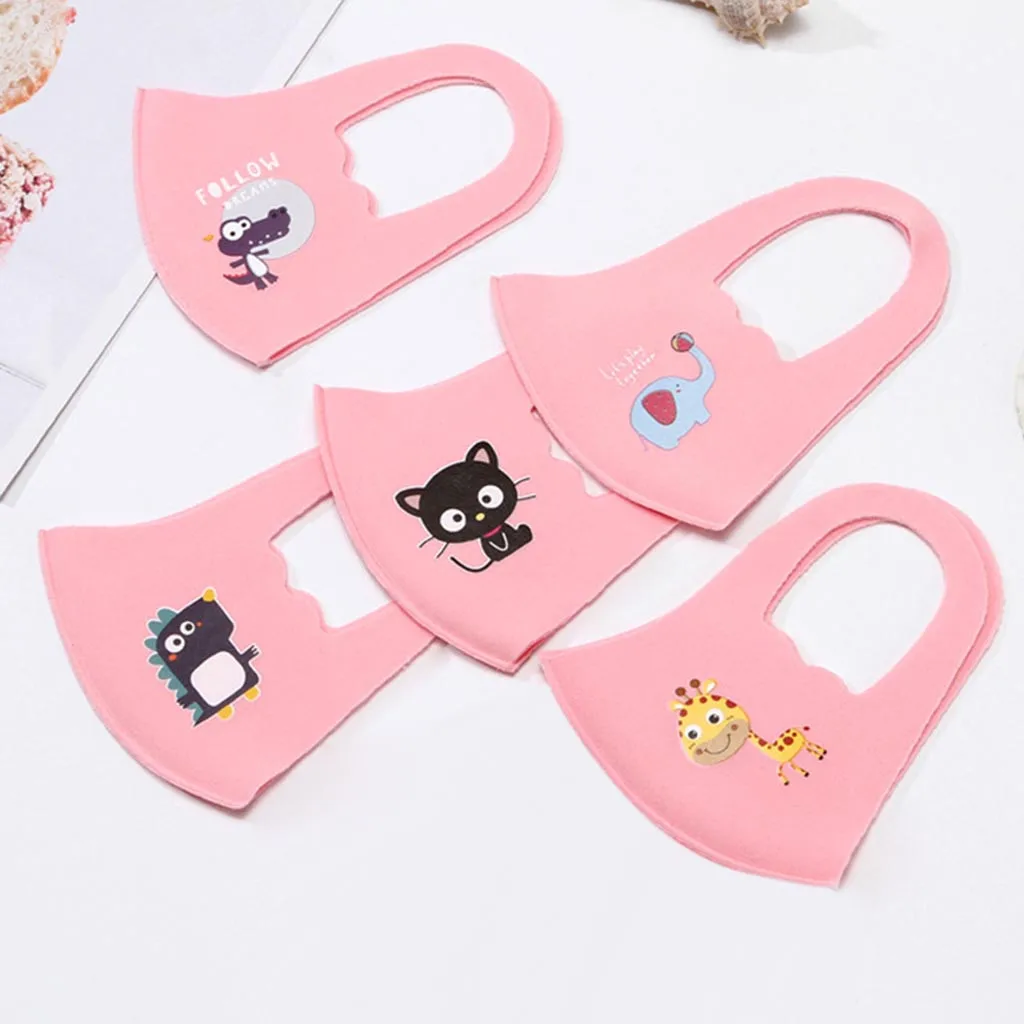 

Headband kids mask masque Boys Girls Kids Youth Child Reusable Washable Face Mask Mouth Protection Guard mascarillas #