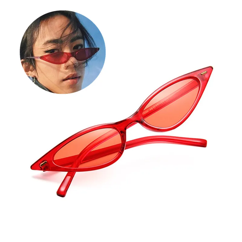 

New Cycling Sunglasses Fishing Eyewear Women Brand Designer Small Triangle Vintage Sun Glasses Retro Sexy Cat Eye Sunglasses