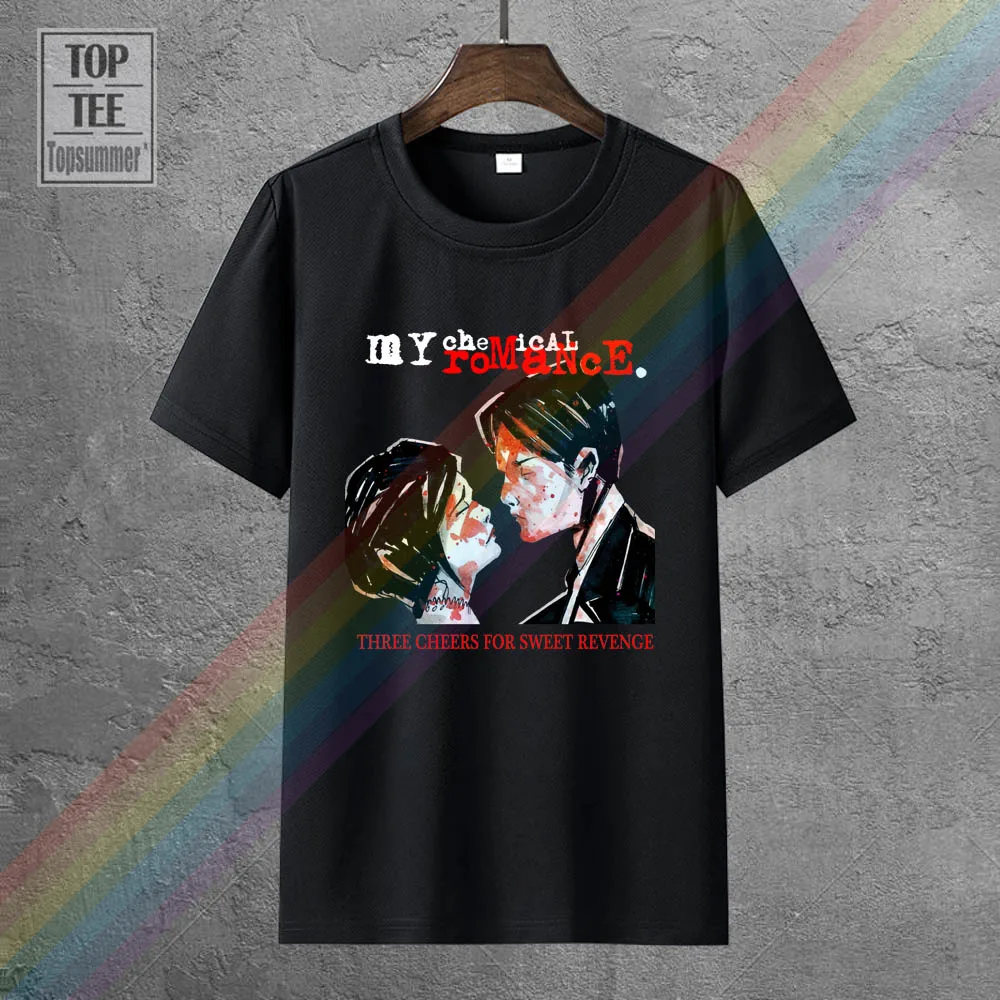 

My Chemical Romance Three Cheers For Sweet Revenge New Black Rock T Shirt