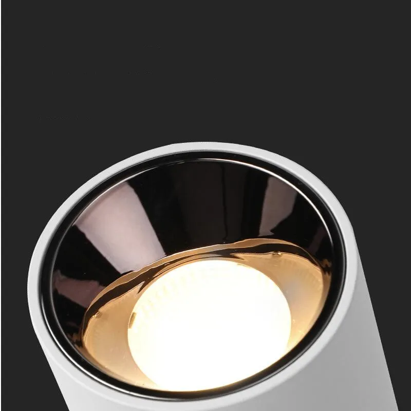 Приглушаемый светодиодный Трековый светильник 1 шт. 10 Вт 15 COB светодиодная лампа на рельсах для освещения