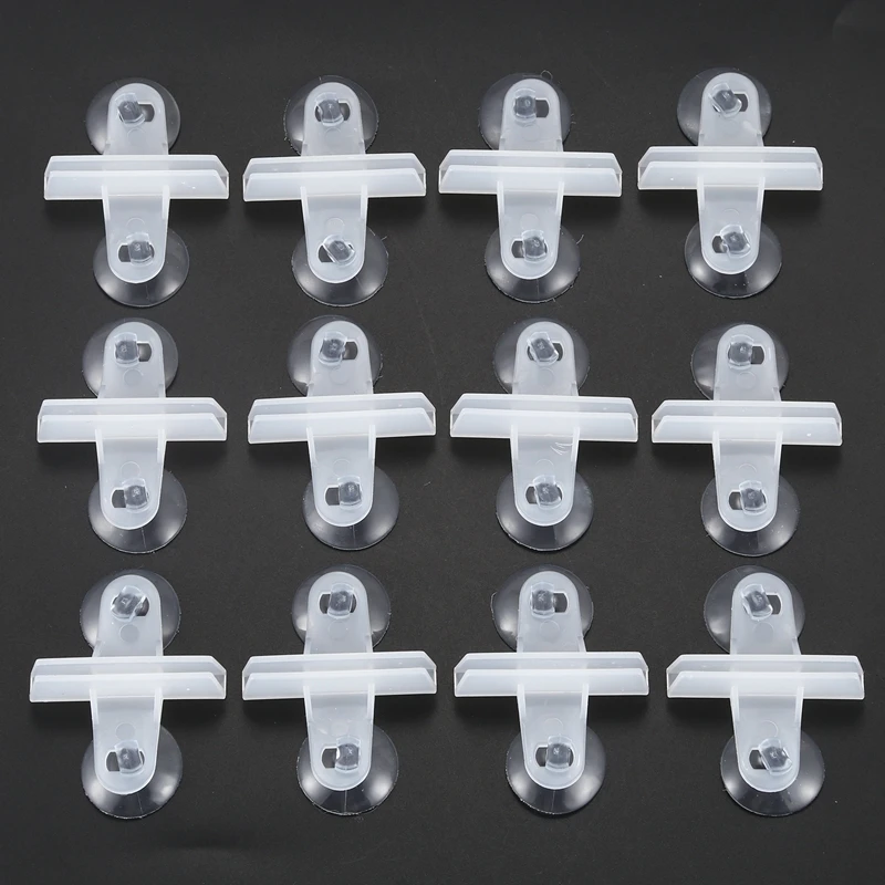 Пластиковый аквариум 5 мм Стеклянная присоска разделитель лист держатель зажим 12