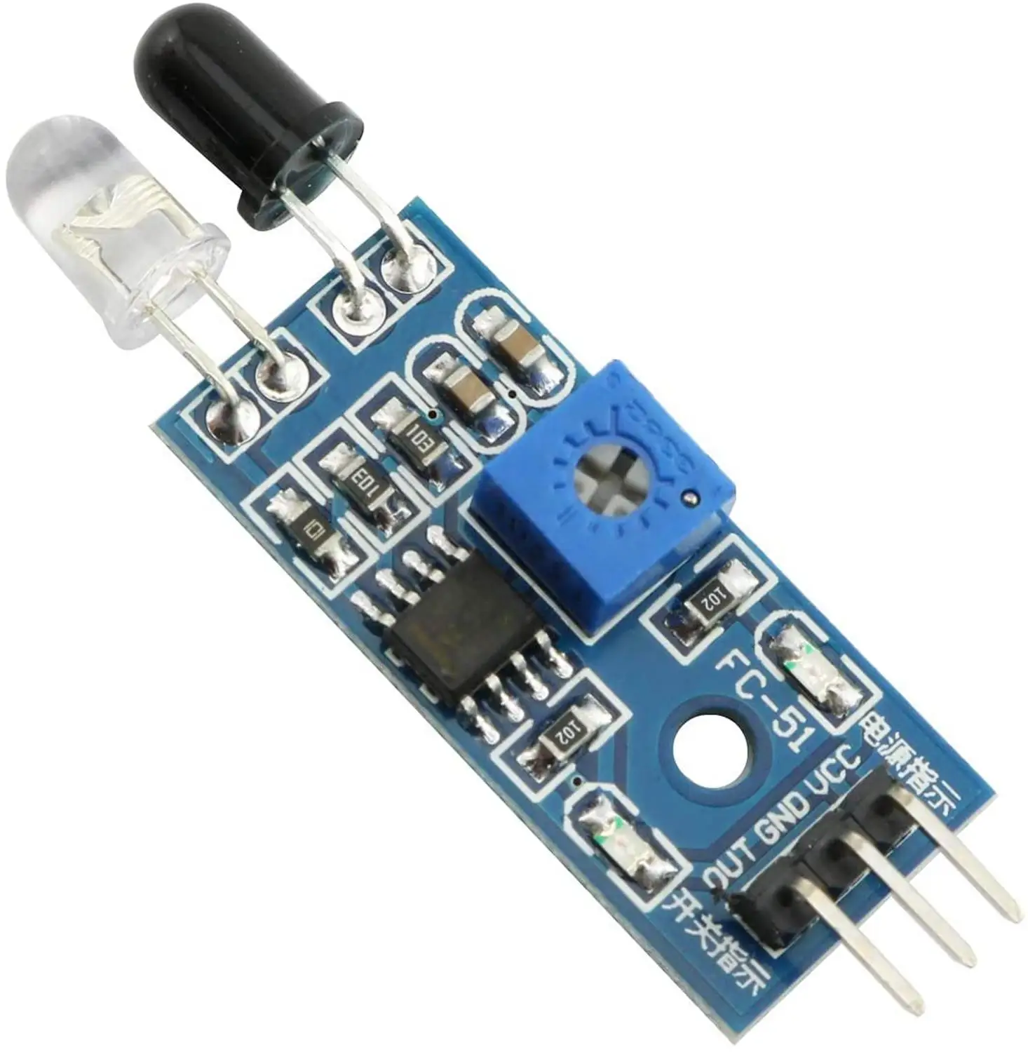 ИК инфракрасный Барьерный модуль датчик обхода препятствий для