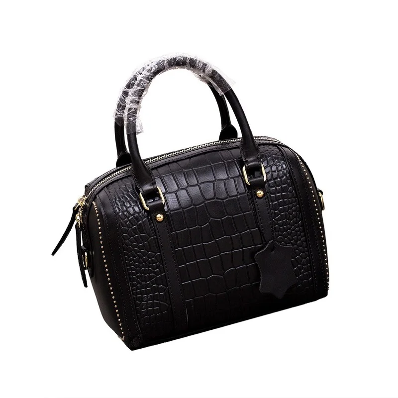 

Women's Bag 2021 New Fashion Pillow Bag Leather Women's Handbag Shoulder Bag Diagonal Bag Top Layer Cowhide Cow Leather Women