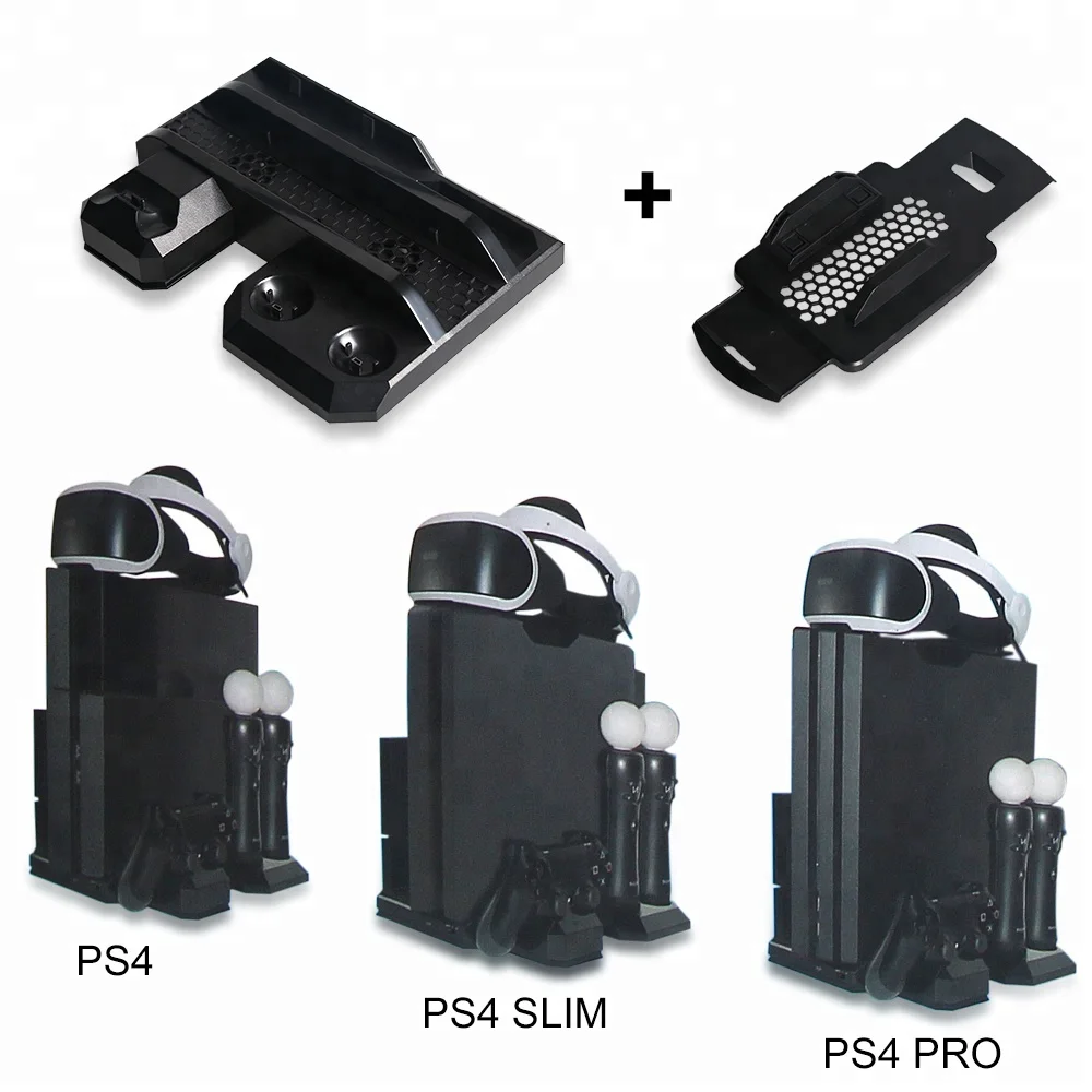 

Многофункциональная Вертикальная охлаждающая подставка DOBE TP4-888 для Sony PS4 Slim Pro, зарядная станция, витрина виртуальной реальности