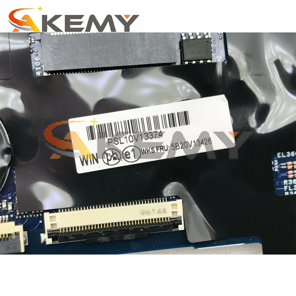 

For Lenovo ThinkPad X1 Yoga 3RD laptop motherboard 17800-1 W/ I5-7300U 8G-RAM FRU 01YN222 5B20V13434 01YN225 01YN223 Mainboard